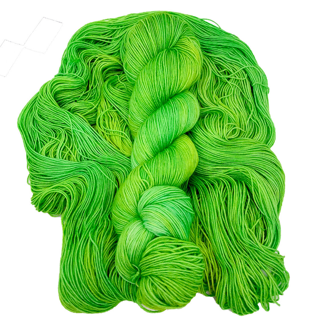 Sasquatch Sock - Colorless Green Spheres
